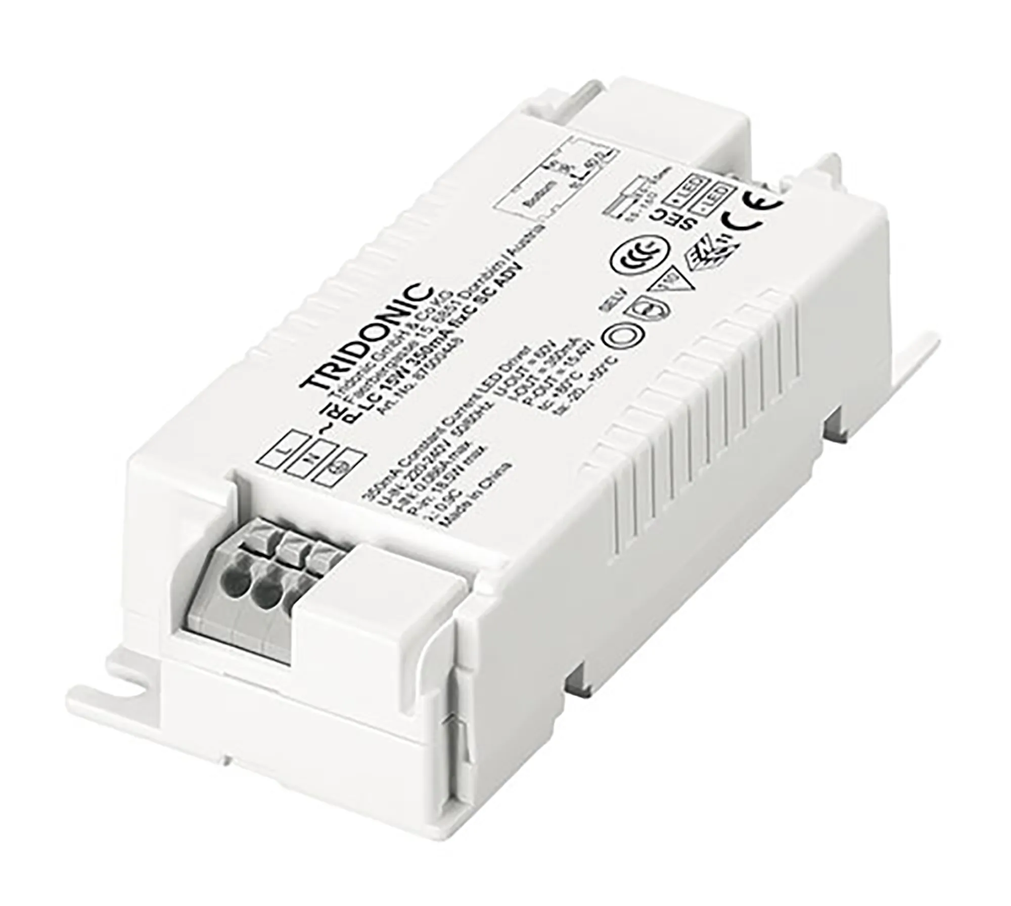 15W 350mA fixC SC ADV Constant Current LED Driver 87500448  Tridonic LC